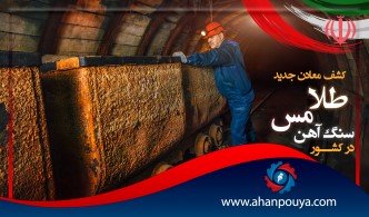 کشف معادن جدید طلا ، مس و سنگ آهن در کشور