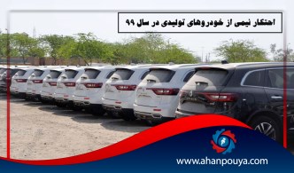 احتکار نیمی از تولیدات خودرویی در سال 1399
