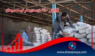 افزایش 650 درصدی هر کیسه سیمان