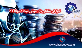 گزارش هفتگی بازار جهانی فولاد 4 مرداد 99