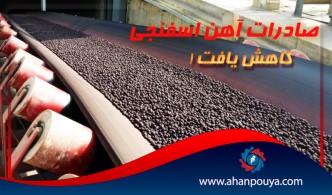 صادرات آهن اسفنجی کاهش یافت!