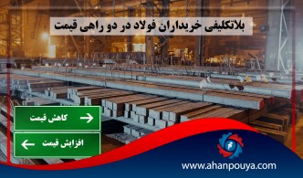 بلاتکلیفی خریداران فولاد در دوراهی قیمت ها