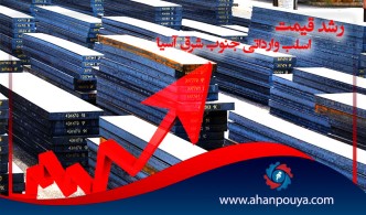رشد قیمت اسلب وارداتی جنوب شرق آسیا