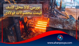بورس کالا محل کشف قیمت محصولات فولادی