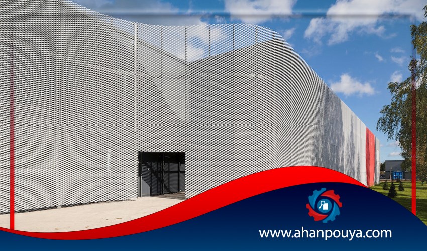 نمای استرچ متال