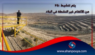 يتم تنشيط 25٪ من الألغام غير النشطة في البلاد