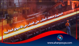 استمرار ضعف الطلب على الصلب في الأسواق العالمية