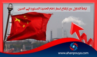 تباطأ التداول مع أرتفاع أسعار (خام الحديد) المستورد في الصين