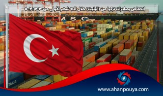 50.4٪ إنخفاض بصادرات تركيا من (البليت) خلال الـ11 شهر الأولى من 2020