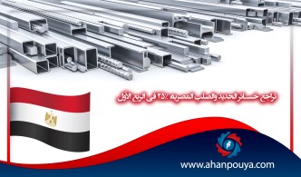 تراجع خسائر الحديد والصلب المصرية 25٪ في الربع الأول