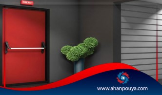 أبواب المقاومة للحرق في البناء