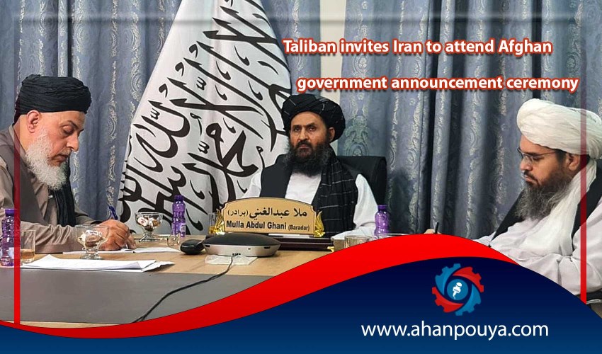 Taliban invites Iran to attend Afghan government announcement ceremony