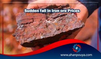 Sudden fall in iron ore prices
