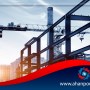 Stages of installation and construction of steel structure