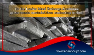 On the London Metal Exchange; Aluminium prices remain unwinded from continuing to climb