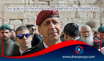 Our goal is to minimize Iran's presence in the Middle East