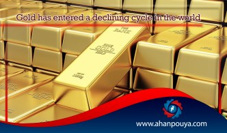 Gold has entered a declining cycle in the world
