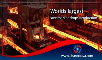 World's largest steelmaker drops production