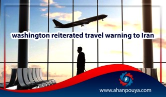 Washington reiterated travel warning to Iran
